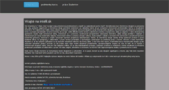Desktop Screenshot of intelli.sk